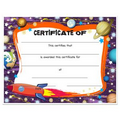 Stock Award Certificates - Rocket Ship Design